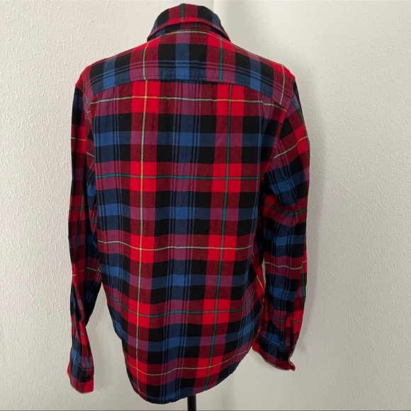 AEO SERIOUSLY SOFT FLANNEL SHIRT XL - Picture 10 of 12